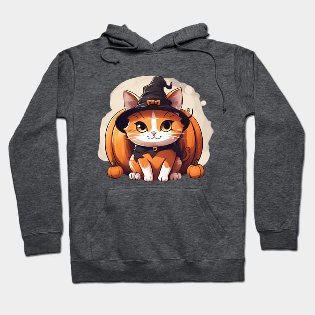 The little sorcerer cat Hoodie by CreativeSun92